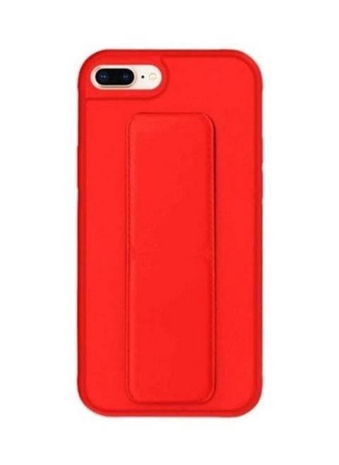iPhone 8 Plus Case, iPhone 7 Plus Case, Hand Strap Vertical and Horizontal Stand Magnetic Kickstand Drop Protection Case for iPhone 7 Plus / 8 Plus (red)