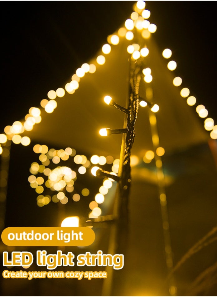 MODI 50M LED Fairy String Light with 8 Modes Warm White Waterproof Indoor & Outdoor Decorative Lights for Christmas Garden Balcony Party Home Festive Decoration - Image 5