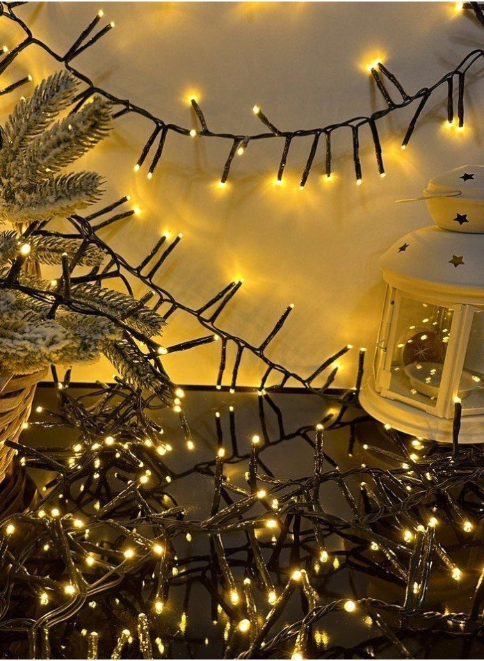 MODI 50M LED Fairy String Light Warm White with 8 Lighting Modes, Waterproof Indoor & Outdoor Decorative Lights for Ramadan, Eid, Garden, Balcony & Party - Image 2