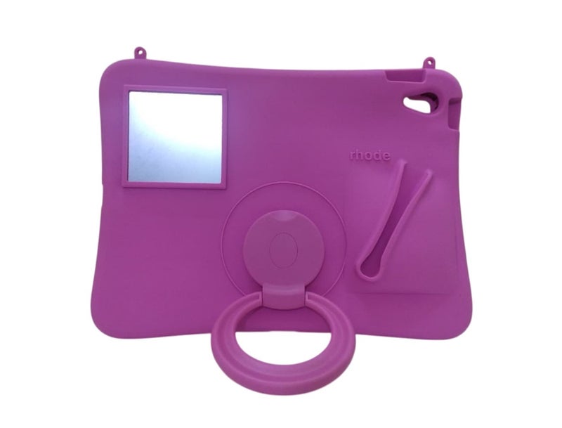 Rhode Lip Gloss Silicone Tablet Case for iPad (A16) 11th Generation 11 Inch 2025/10th Generation 10.9 Inch 2022 Case with Pencil Holder, Hybrid iPad 11 10 Case - Image 2