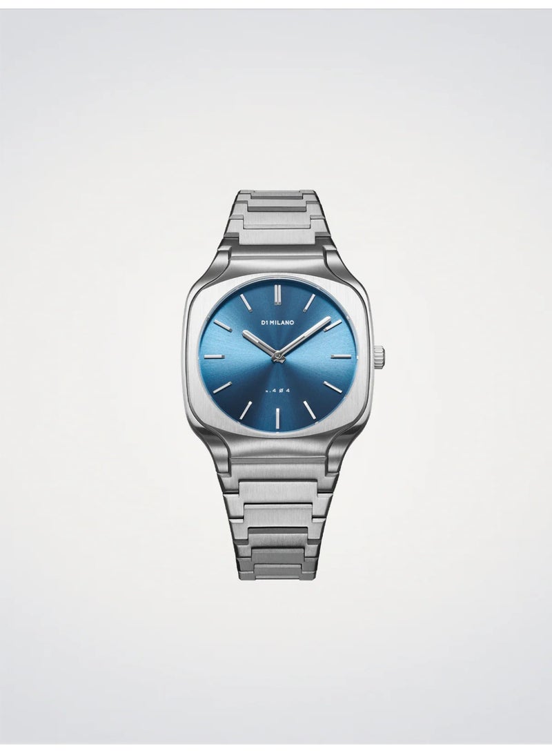 D1 Milano Men's SQUARE CARIBBEAN BLUE Watch (D1-SQBJ07) 37mm - Image 1