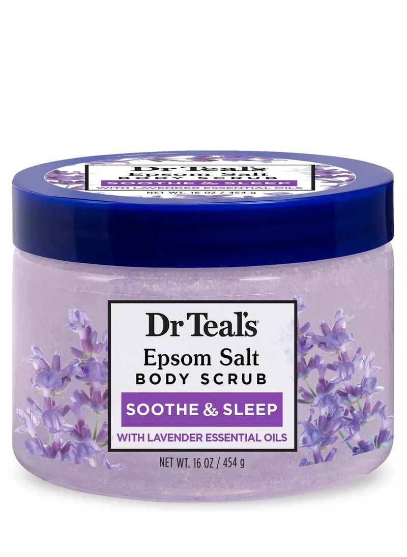 Lavender Epsom Salt Body Scrub 454grams