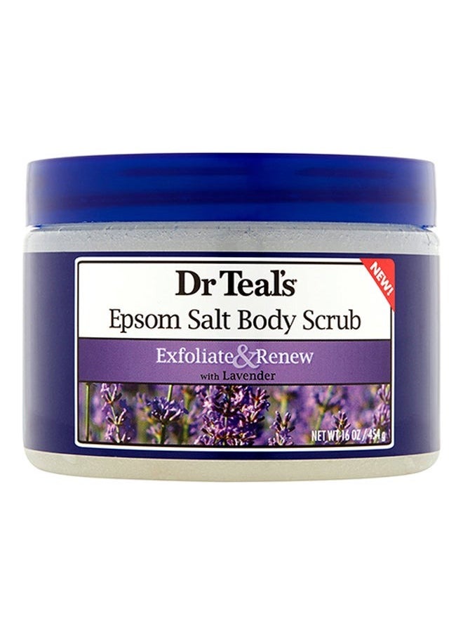 Lavender Epsom Salt Body Scrub 454grams