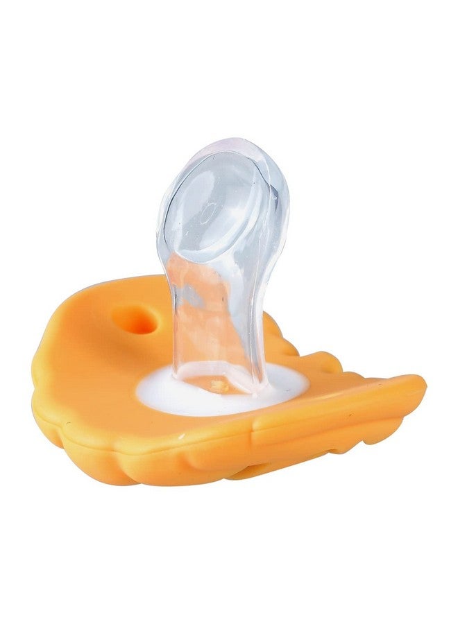 بيناري ايه بي سي لهاية أطفال على شكل قرع الهالوين من BinaryABC، حلمة أطفال من السيليكون للهالوين، هدايا لحفلات الهالوين، قطعتان - Image 4