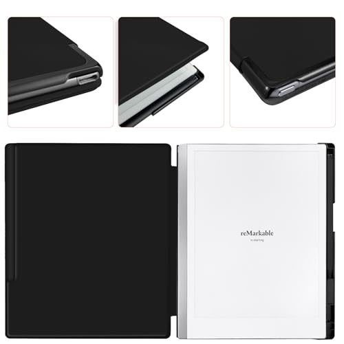 Aippdo Case for Remarkable 2 Paper Tablet 10.3" 2020 Released,Lightweight and Hard Back Shell Protective Book Folio Cover with Built-in Pen Holder,Comes with Remarkable 2 Pen Tips. - Image 2