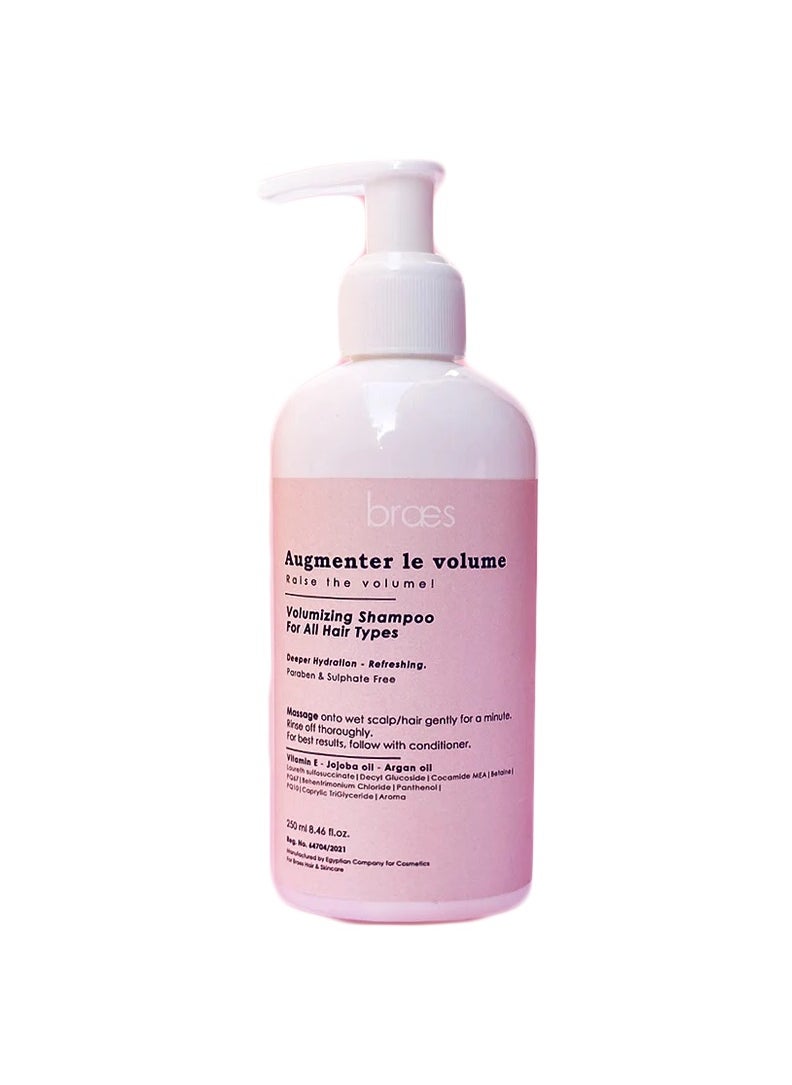 Braes Volumizing shampoo-Pamper size 