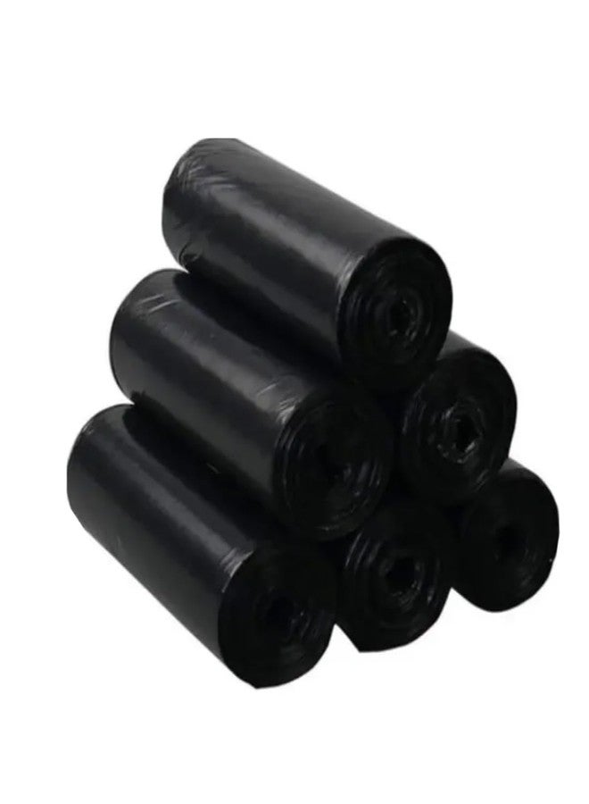 KRIPT 9 Heavy Duty Garbage Bags, Medium Size 19 * 21 inches Black Trash Bags, Pack of 06 (180 bags) - Image 1