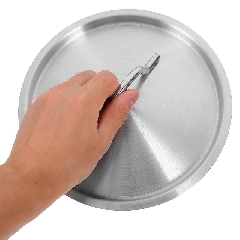 Universal 22cm Stainless Steel Pot Lid Replacement Thick Austenitic Steel Pan Cover - Image 4
