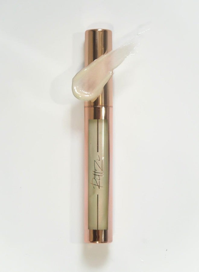 RITTZI Hyaluronic Plumping Lip Gloss - Hydrating & Smoothing Gloss with Hyaluronic Acid + Sodium Hyaluronate, Marine Collagen & Mustard Sprout Extract (Ivory Rose) - Image 3