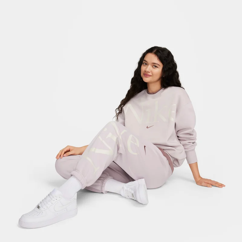 Nike Women's Sportswear Phoenix Fleece Oversized Logo Tracksuit Bottoms