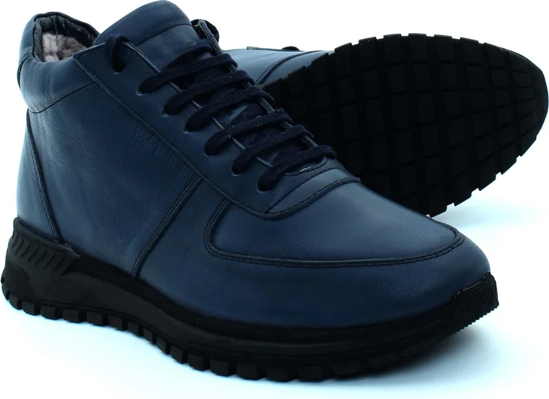 فاست ستيب Leather Fur Men's Classic Boots 154KMA1709