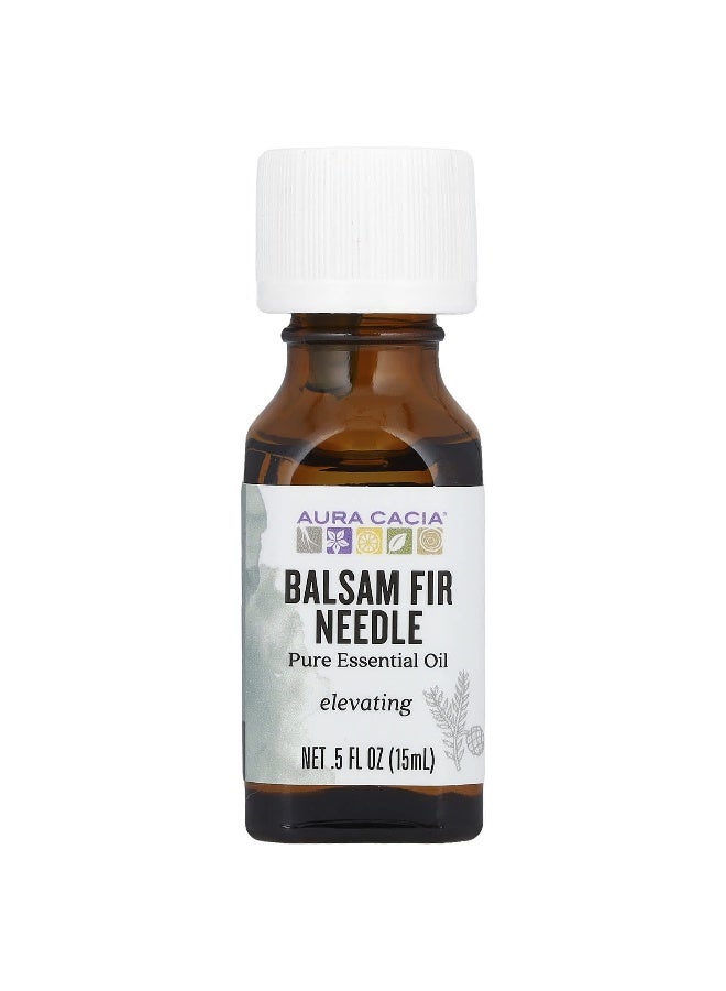 Aura Cacia Aura Cacia, Pure Essential Oil, Balsam Fir Needle, 0.5 fl oz (15 ml)  - Image 1