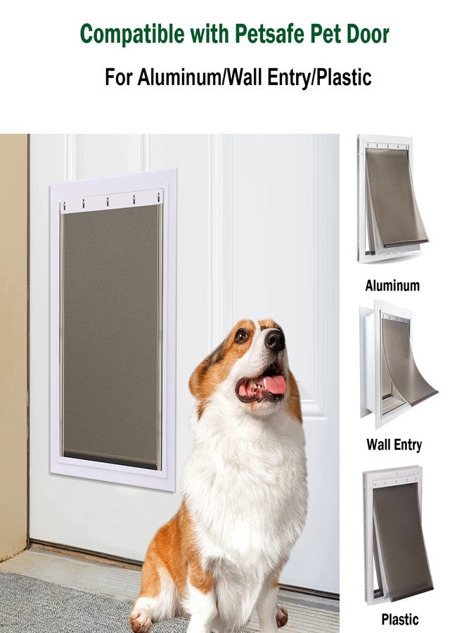 Wordcam Large Dog Door Replacement Flap, Compatible with PetSafe Freedom Pet Doors PAC11-11039, Measures 16 7/8” x 10 1/8”, Doggie Door Flap Made from Durable Flexible TPU Materials - Image 4