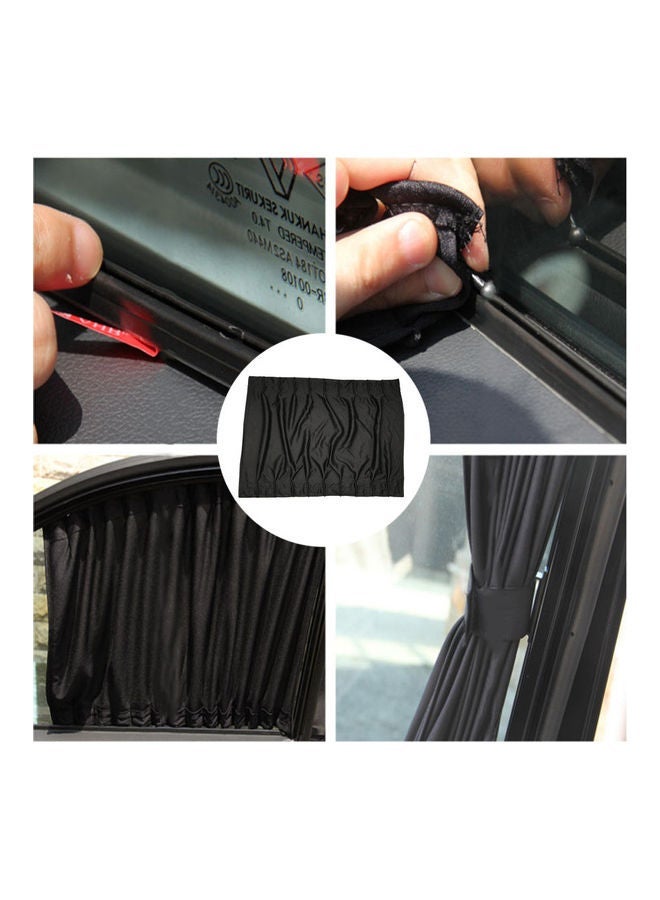 Car Windshield UV Insulation Curtain Set - Image 2