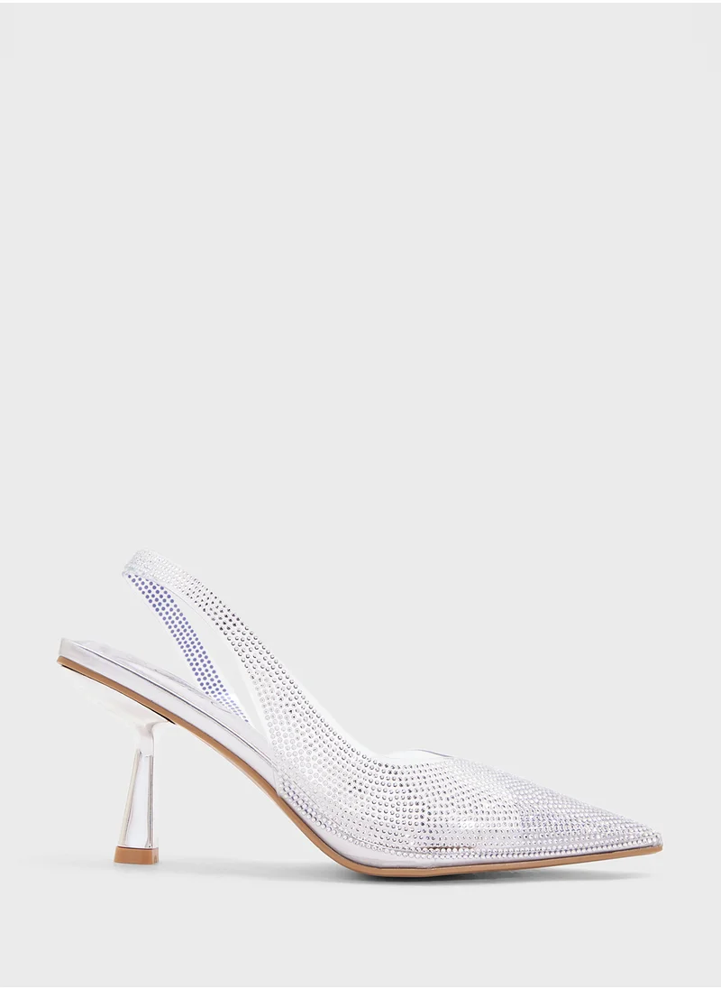 اوزو Diamante Sling Back Pump