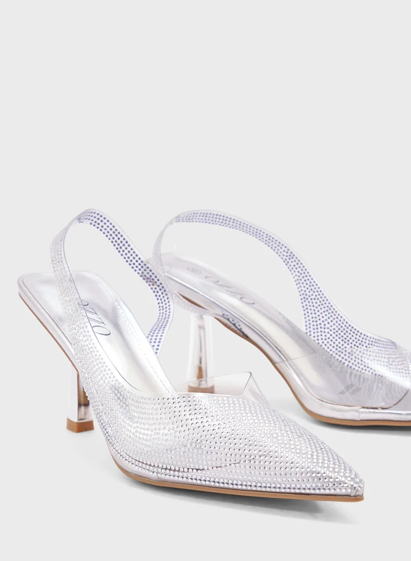 اوزو Diamante Sling Back Pump