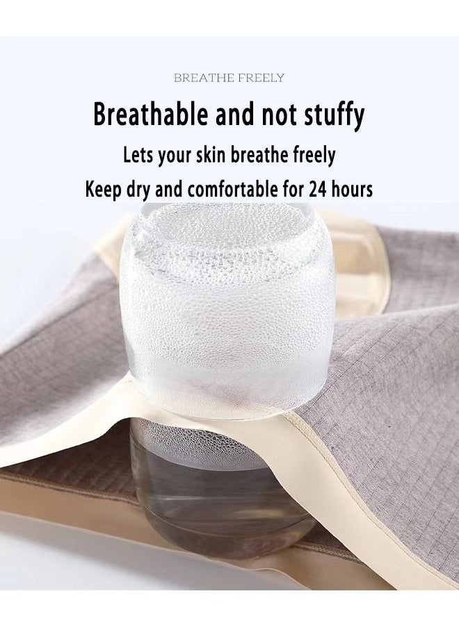 Zeemey - Zeemey 4-Piece Cotton Bikini Breathable Panties Low Waist Fashionable Ladies Charming Thick Bottom - Image 1
