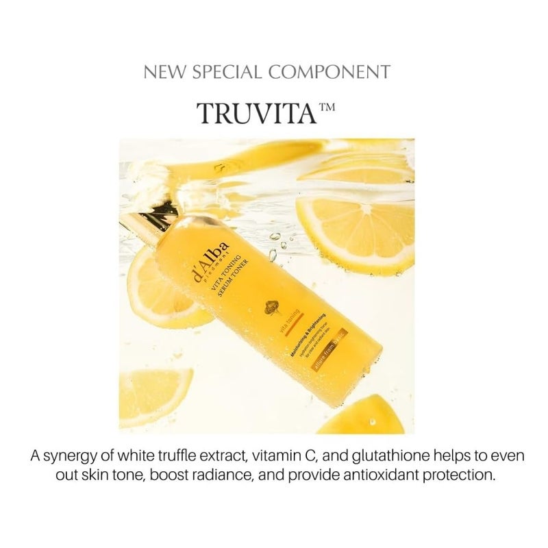 d'Alba Vita Toning Serum Toner 180ml - Image 4