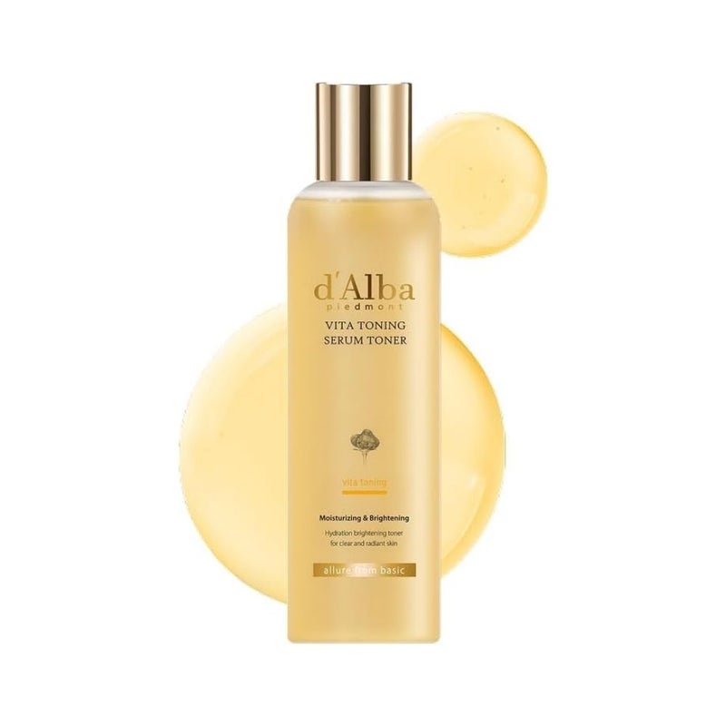 d'Alba Vita Toning Serum Toner 180ml - Image 1
