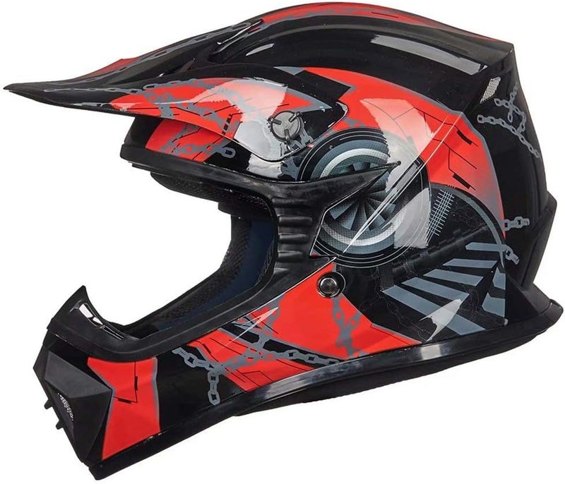 ILM Full Face Dirt Bike Helmet - Image 3