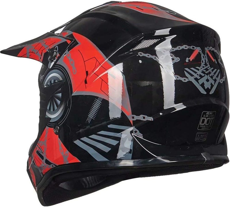 ILM Full Face Dirt Bike Helmet - Image 5