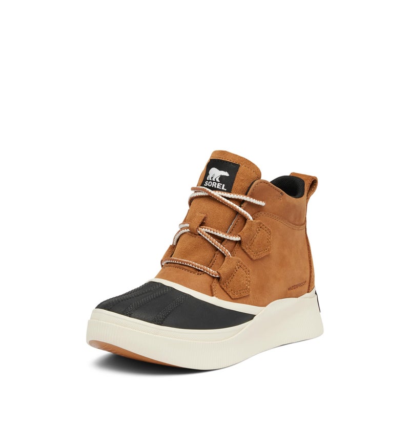 SOREL Women's Out N About lV Classic Waterproof Boot - Taffy, Black - 10.5 - Image 1