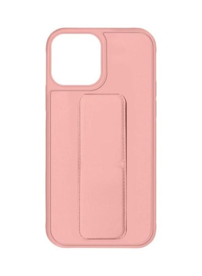 ACLIX iPhone 14 ProMax Case with Hand Grip Foldable Magnetic Kickstand Wrist Strap Finger Grip Cover 6.7 inch Pink - Image 1