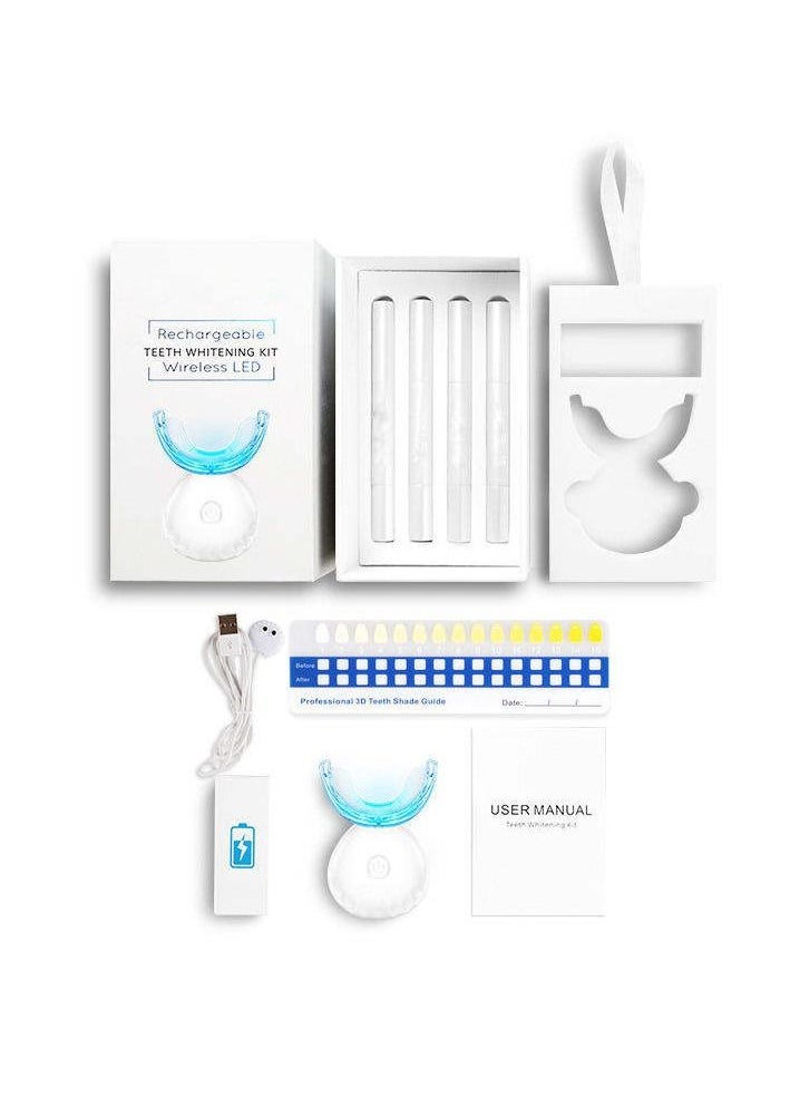 Wireless Teeth Whitening Kit Rechargeable 16 Points LED Blue Light Accelerator Whitening and Stain Removal Black - pzsku/ZBD0FD09374C9DB4EDB33Z/45/_/1691962250/578f8fed-69a1-4e11-acc7-4b319b720a4a