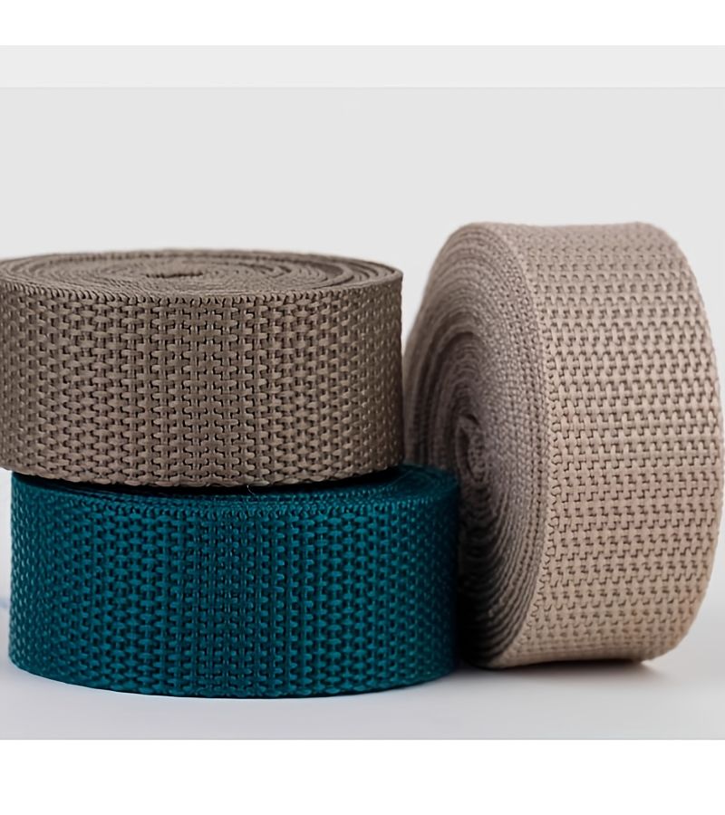 Navy Blue Polyester Webbing 20 Yards x 0.984 Inches for DIY Bag Straps and Accessories - Image 5