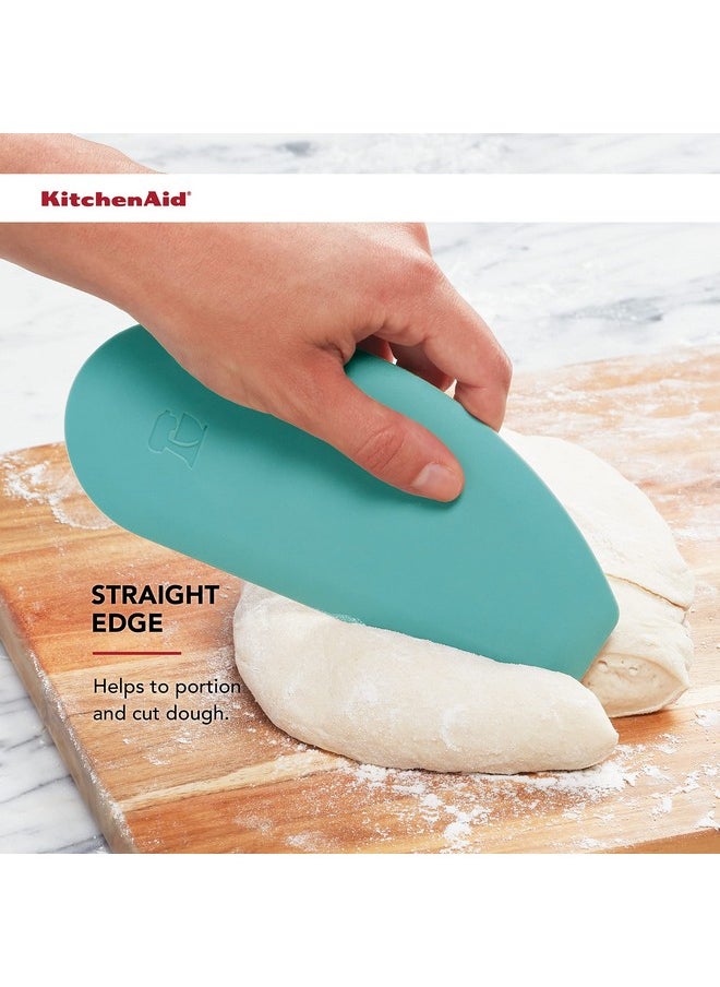 KitchenAid KitchenAid Gourmet Bowl Scraper, Set of 2, Aqua Sky and Storm Grey  - Image 5