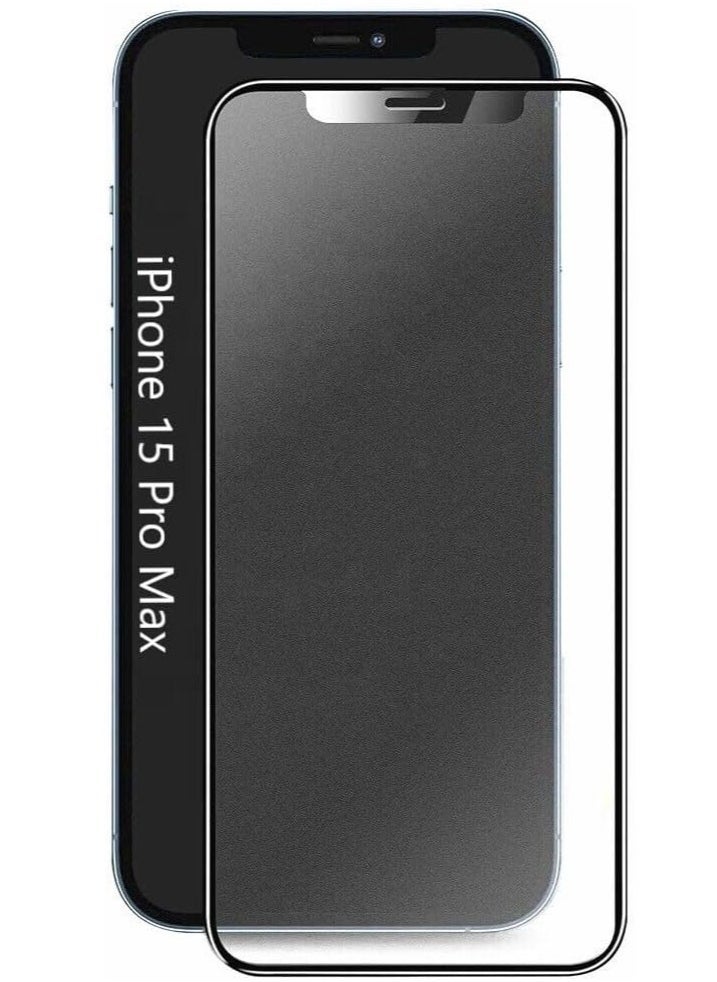 vesus Screen protector compatible with Iphone 15 Pro Max 5G Matte Screen Protector Anti-Glare Anti-Fingerprint 3D Touch Easy Install,Matte Finish Surface film Iphone 15 Pro Max Matte Glass - Image 1