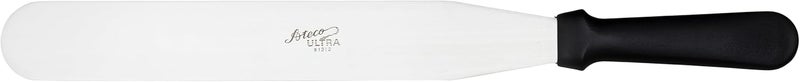 Ateco Ultra Straight Spatula with 12-Inch Stainless Steel Blade, Plastic Handle, Dishwasher Safe - Image 1