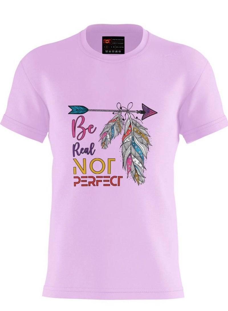 noT.- Women's Perfect-T,Short-Sleeve T-Shirt, Women’s Crew neck T-Shirt, Women’s Short-Sleeve Cotton Tee PINK - Image 3