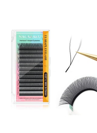 Yy Eyelash Extensions Supplies Y Lash 0.07Mm L Curl 8-15Mm Mix Tray Premade Fans 4D Russian Volume Y Shape Faux Mink Matte 12 Rows Cluster Wispies Crisscross Eye Lashes - pzsku/ZBD105D23A6F90E057BC5Z/45/_/1733729761/17d61898-45e7-4519-b7e2-274007ef9bb7