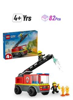 LEGO LEGO City Fire Ladder Truck 60463 Building Set (82 Pieces)  - Image 1