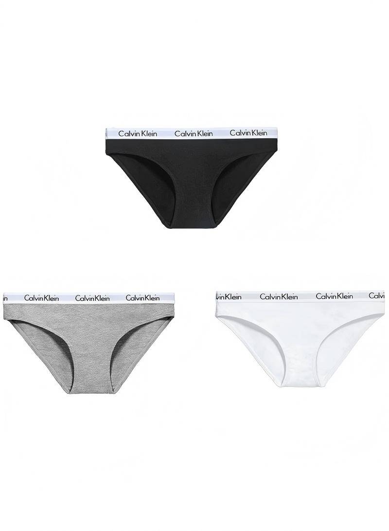 سي كيه برودكتس سراويل نسائية داخلية (عبوة 3) صندوق هدايا المقاس: M - Image 4