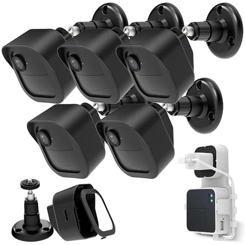 ULIOLI Blink Outdoor Camera Mount 5Pack - Protective Housing and 360 Degree Adjustable Mount with Blink Sync Module Outlet Mount for Blink Outdoor 4th Gen Surveillance Camera - Image 1