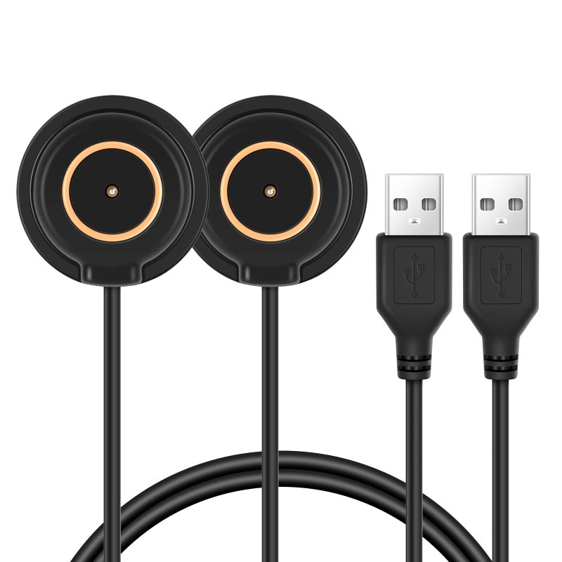 Gltire 2 Pack Upgraded MCC 3 Magnetic Charging Cable Fast Charge with Smart LED Indicator Compatible with Olight Baton 3/3 Pro/4 Odin Seeker 4 Flashlights - Image 1