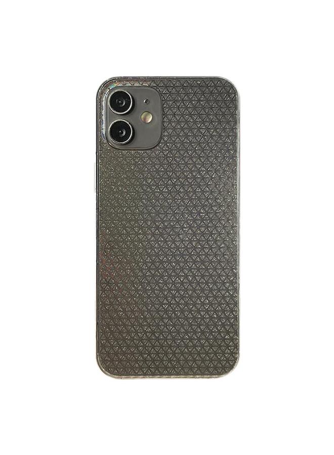 S-TOP Case For iPhone 12 mini Colorful Transparent Sticker Phone Back Film with Side Film - Image 1