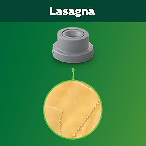 Philips Kitchen Appliances Philips Compact Pasta Maker 4-in-1 Accessory Shape Kit, Pappardelle, Tagliatelle, Angel Hair and Lasagna, Easy Clean, Homemade Pasta, Gray (HR2484/00) - Image 4