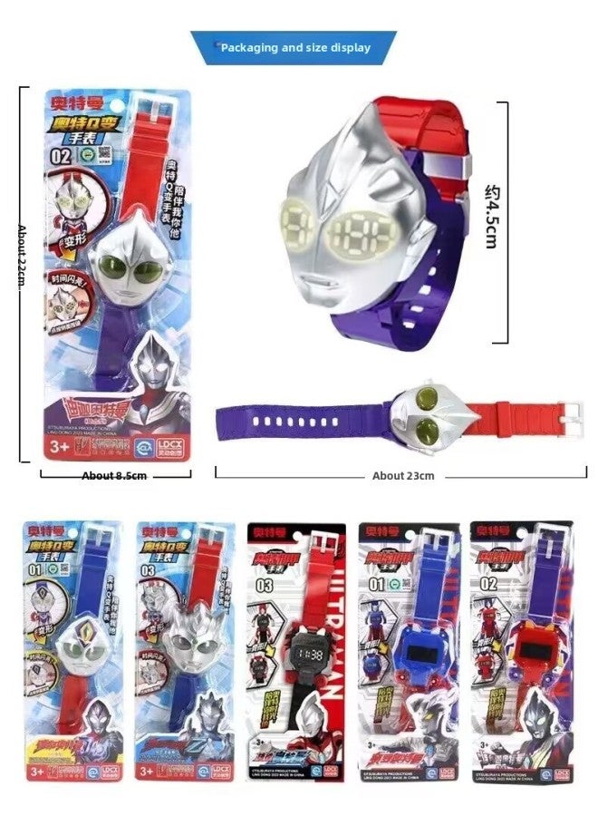 Genuine Hero Blind Box Digazeta Altman Alloy Top Toy Battle Pen Tip Decompression Boy-Color:Ott Q Change Watch Random One - Image 1
