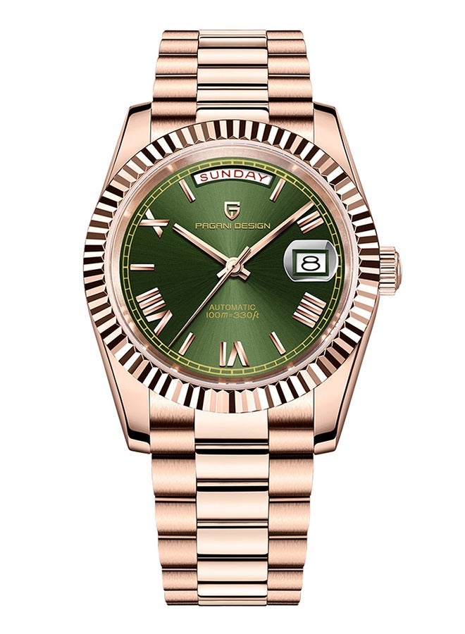 PAGANI DESIGN Men’s Luxury Automatic Watches,Stainless Steel Sapphire Glass 100M Waterproof Mechanical Wristwatch ST16 Japanese Movement Business Watch Gift for Men - Image 1