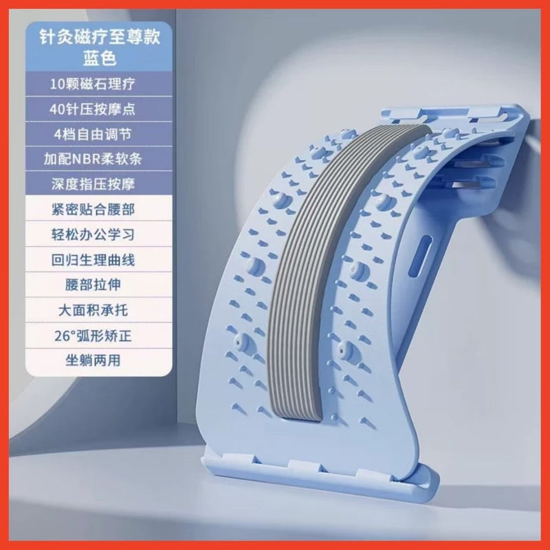 Multifunctional Waist Reliever, Shoulder And Neck Massager, Waist And Cervical Spine Massager, Dual-Purpose Back Massager - Image 1