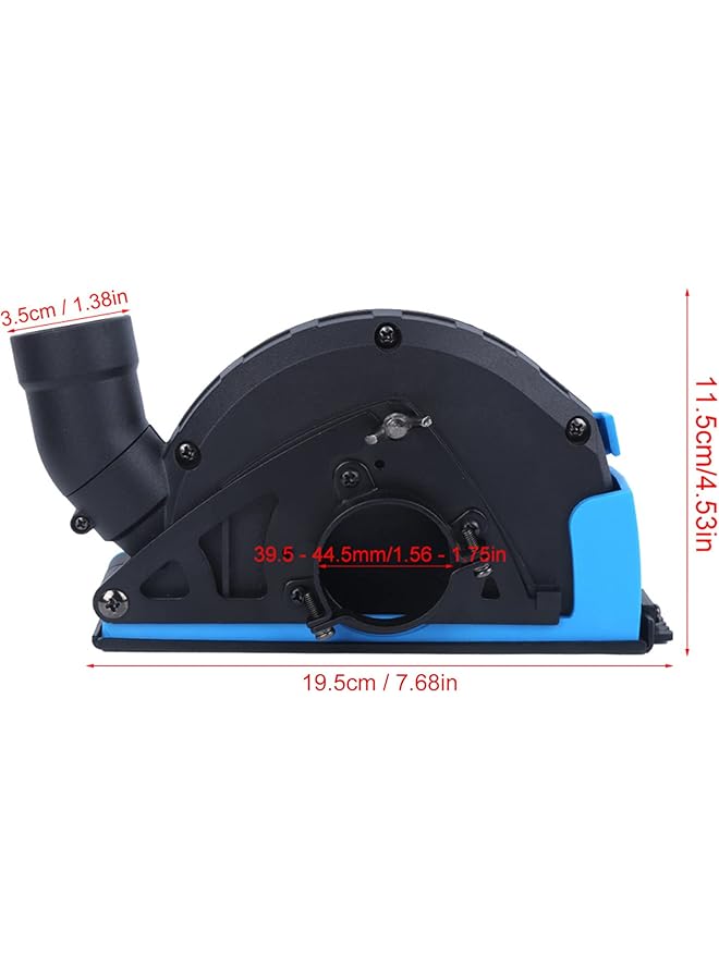 erorex Angle Grinder Accessory Grinding Cover For Vacuum Cleaner Dust Engineering Plastic Metal Clamping Screw - Image 2