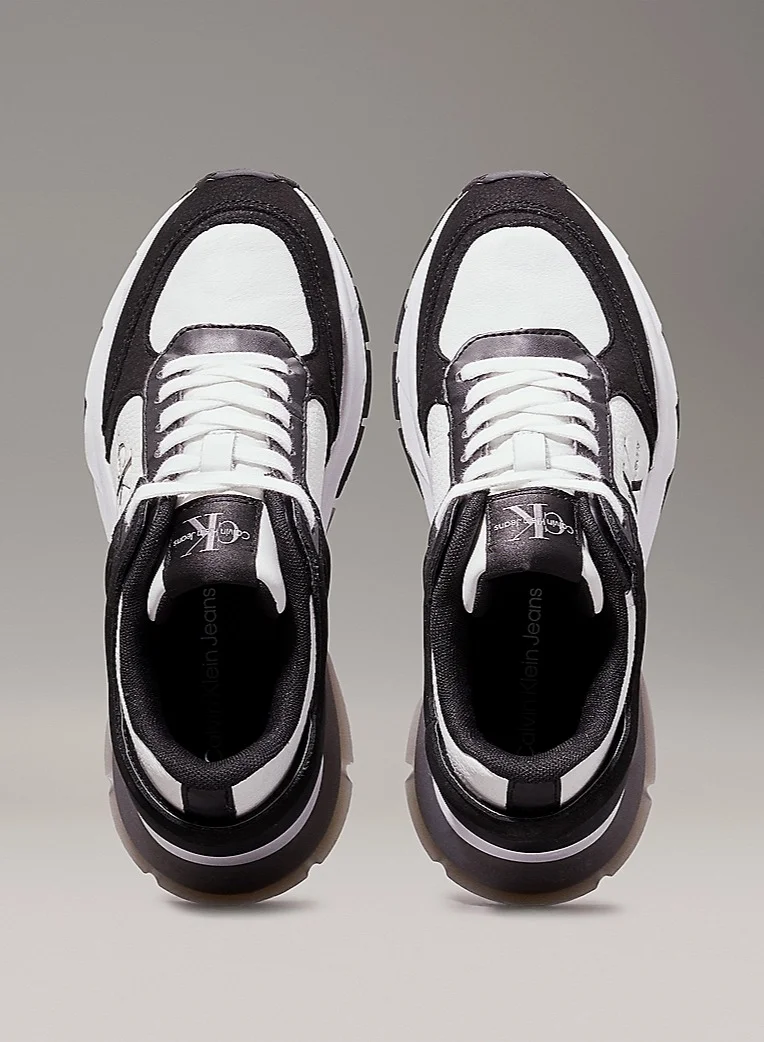 Calvin Klein Jeans Lace Up Low Top Sneakers