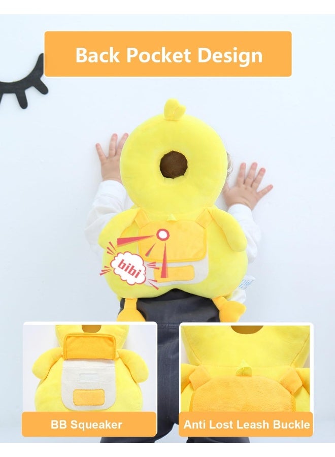 JunNeng JunNeng Head Safety Protector Pad for Baby Toddler Walker, Infant Talking Head Protection Backpack Cushion  - Image 3