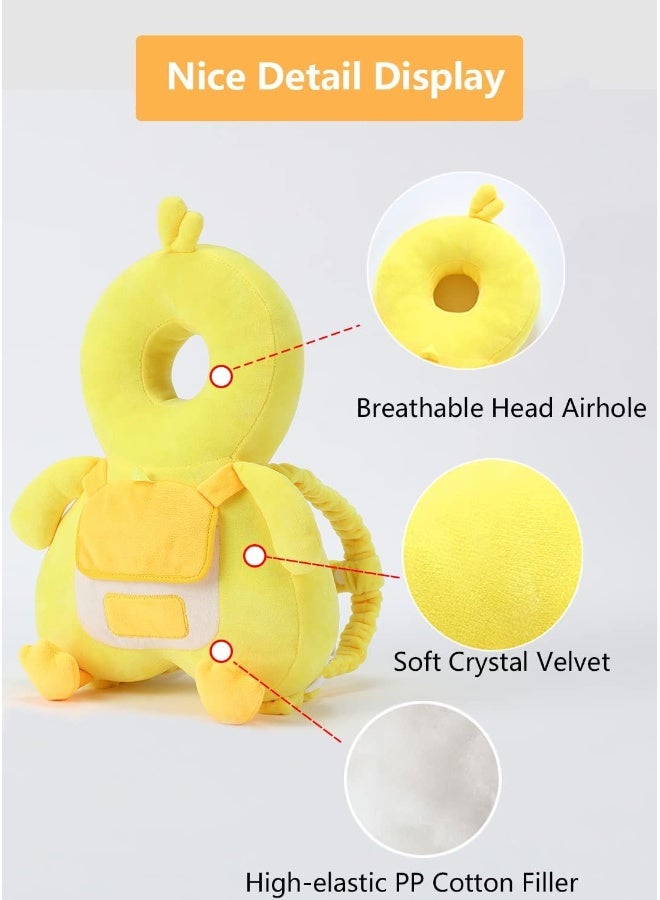 JunNeng JunNeng Head Safety Protector Pad for Baby Toddler Walker, Infant Talking Head Protection Backpack Cushion  - Image 5
