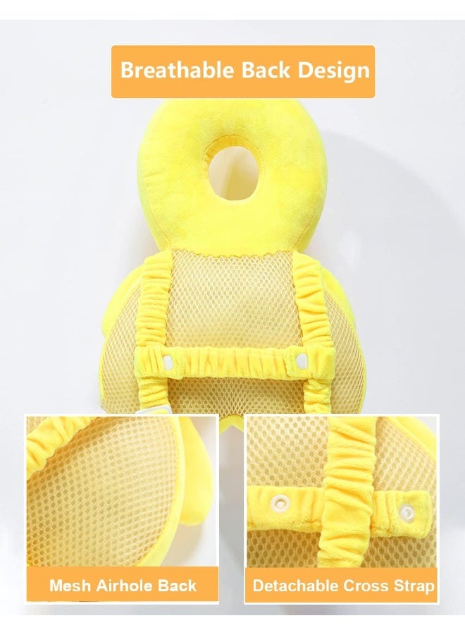 JunNeng JunNeng Head Safety Protector Pad for Baby Toddler Walker, Infant Talking Head Protection Backpack Cushion  - Image 4