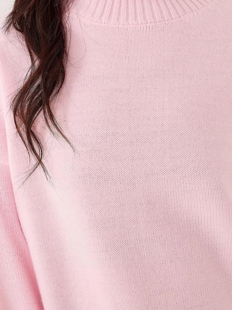 HICCUP  Crew Neck Cozy Sweater for Women | Best Price UAE