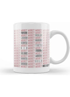 Print Shop Money Heist Names Mug Porcelain